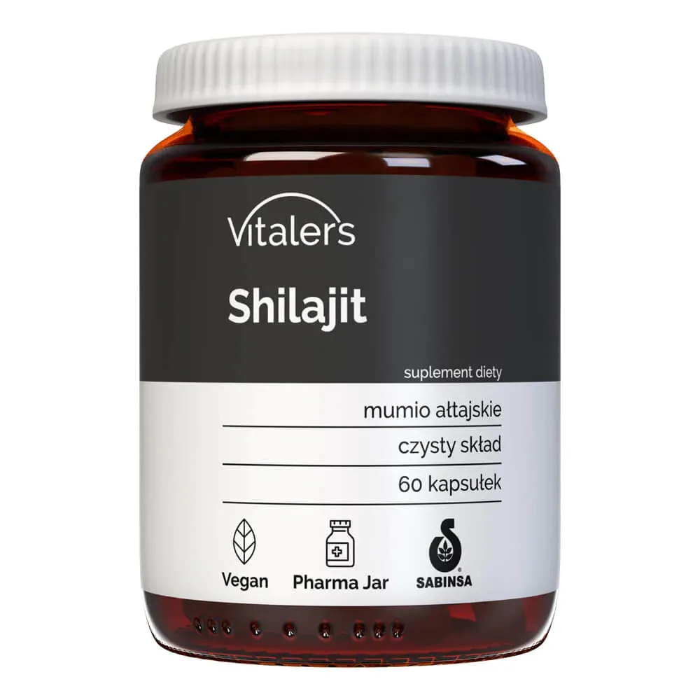 Vitaler's Shilajit 400 mg - 60 Cápsulas