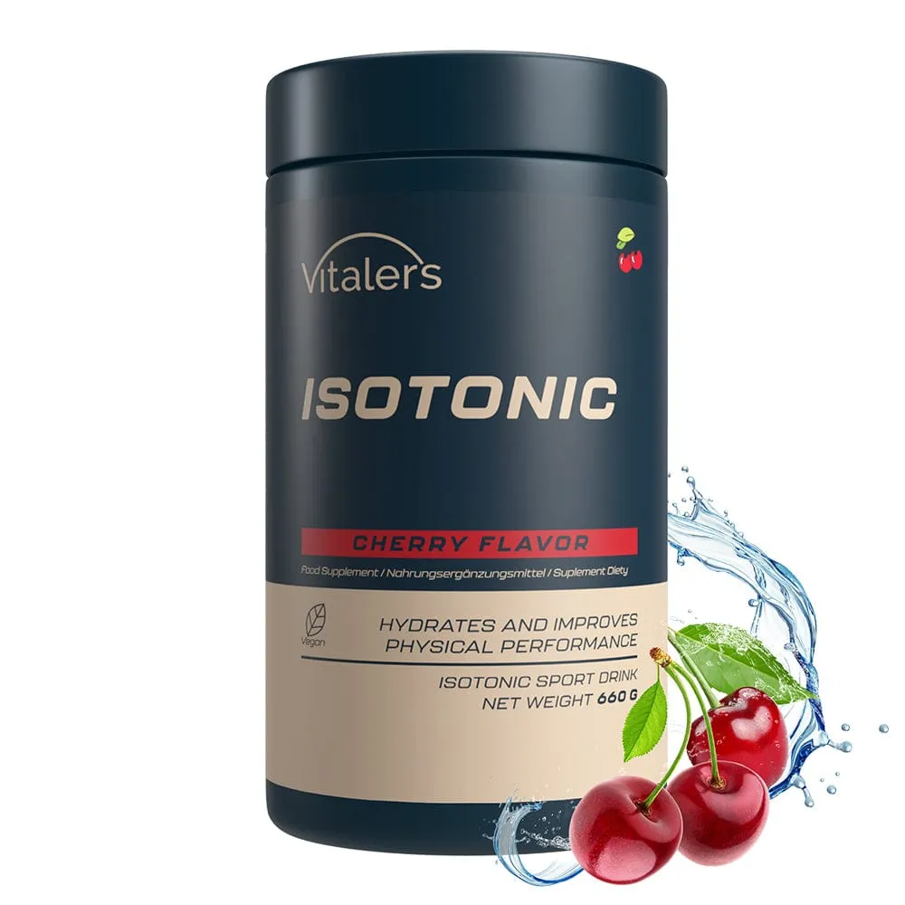 Vitaler's Bebida isotónica deportiva, Cereza - 660 g