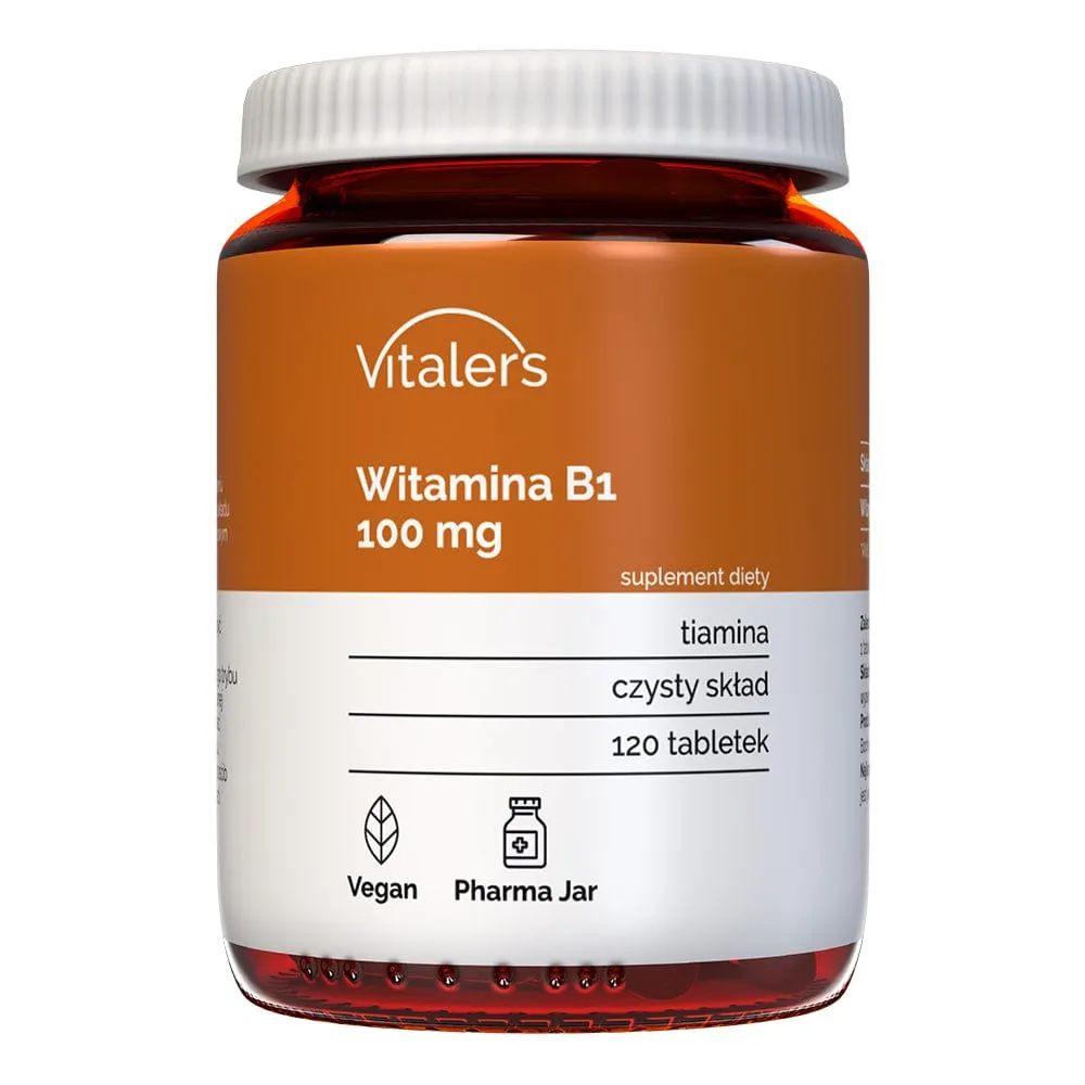 Vitaler's Vitamina B1 100 mg - 120 Tabletas