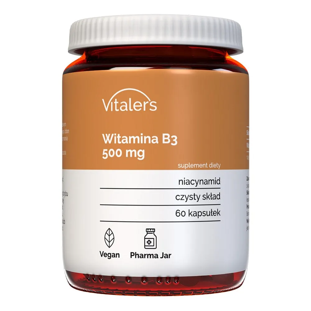 Vitaler's Vitamina B3 500 mg - 60 Cápsulas