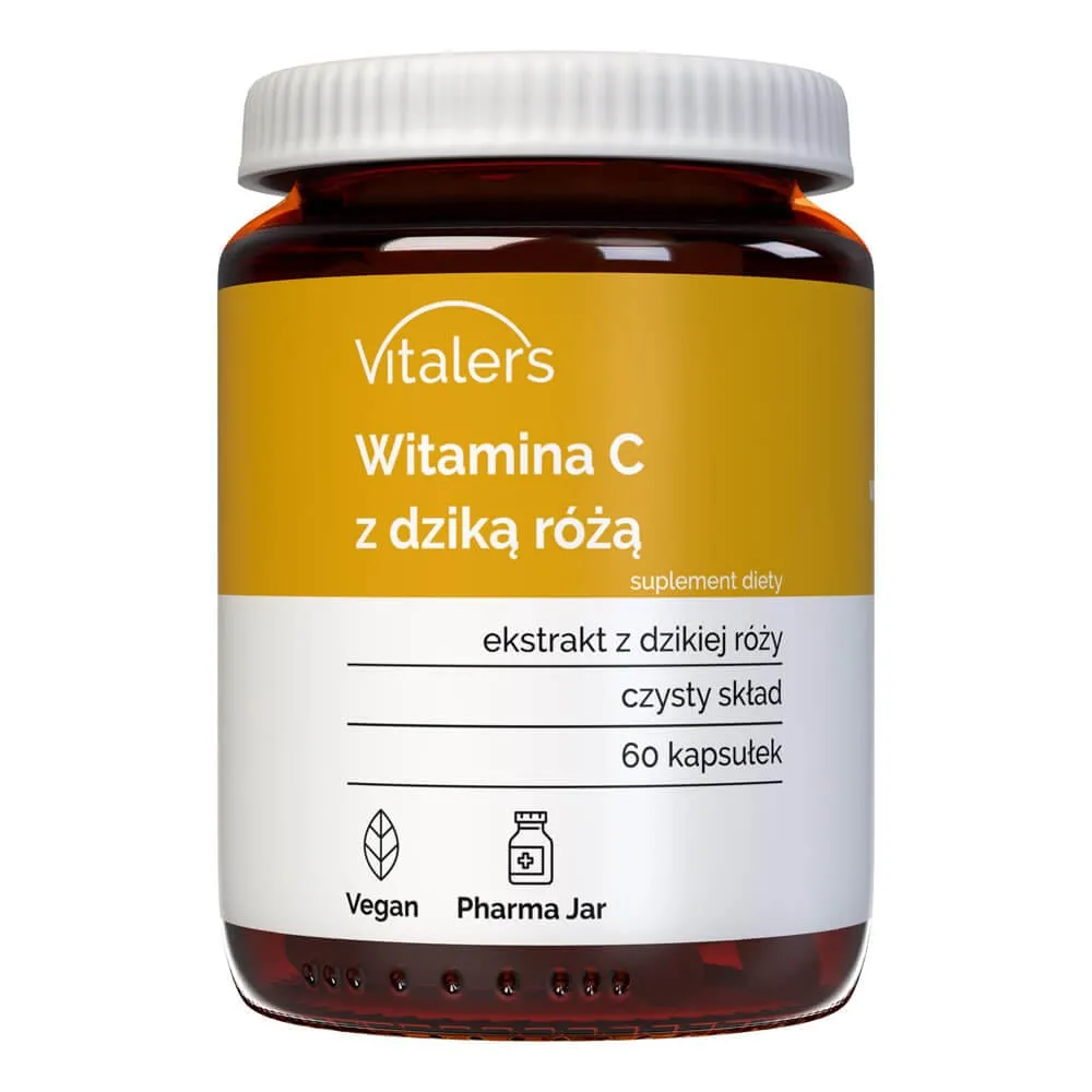 Vitaler's Vitamina C con Rosa Mosqueta 1000 mg - 60 Cápsulas
