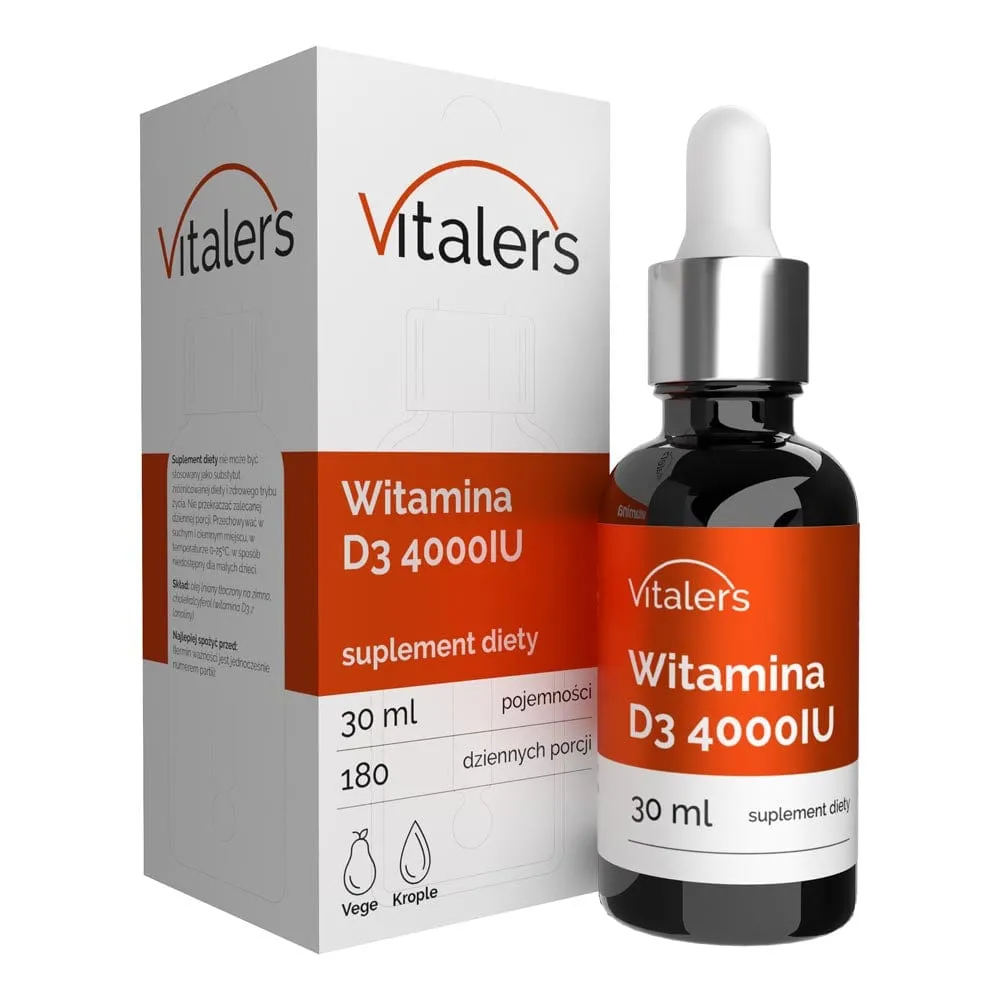 Vitaler's Vitamina D3 4000 UI, gotas - 30 ml