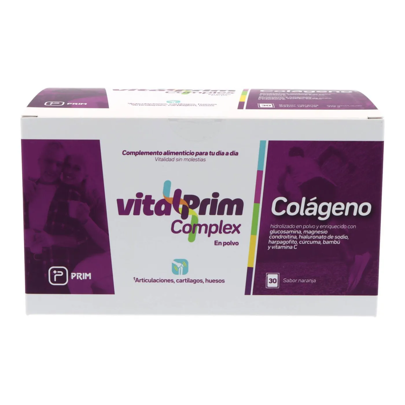 Vitalprim Complex Colageno 30 Sobres Sabor Naran