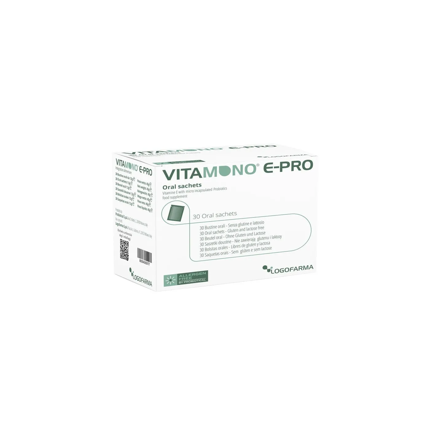 Vitamono E Pro 30 Sobres