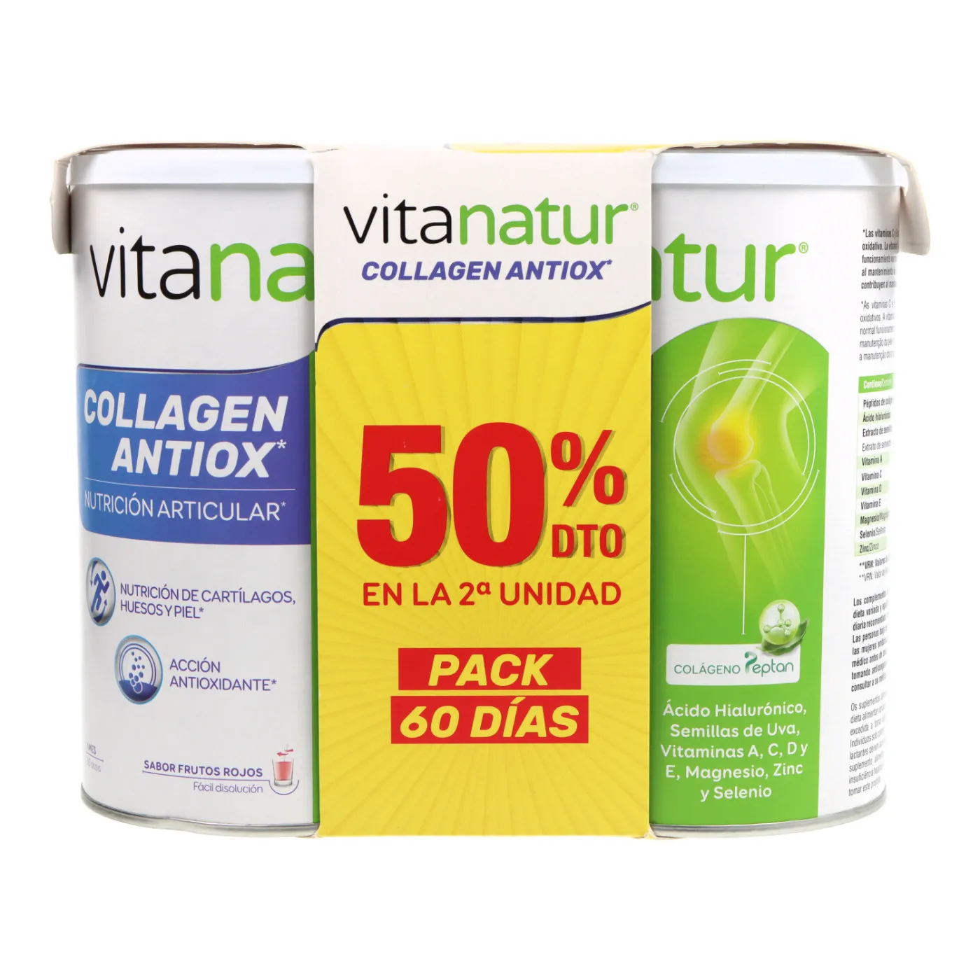 Vitanatur Collagen Antiox 2x360 g Promo