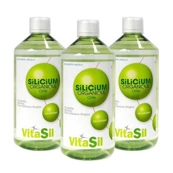 Ortiga Silicio Orgánico-3x500 ml-Vitasil