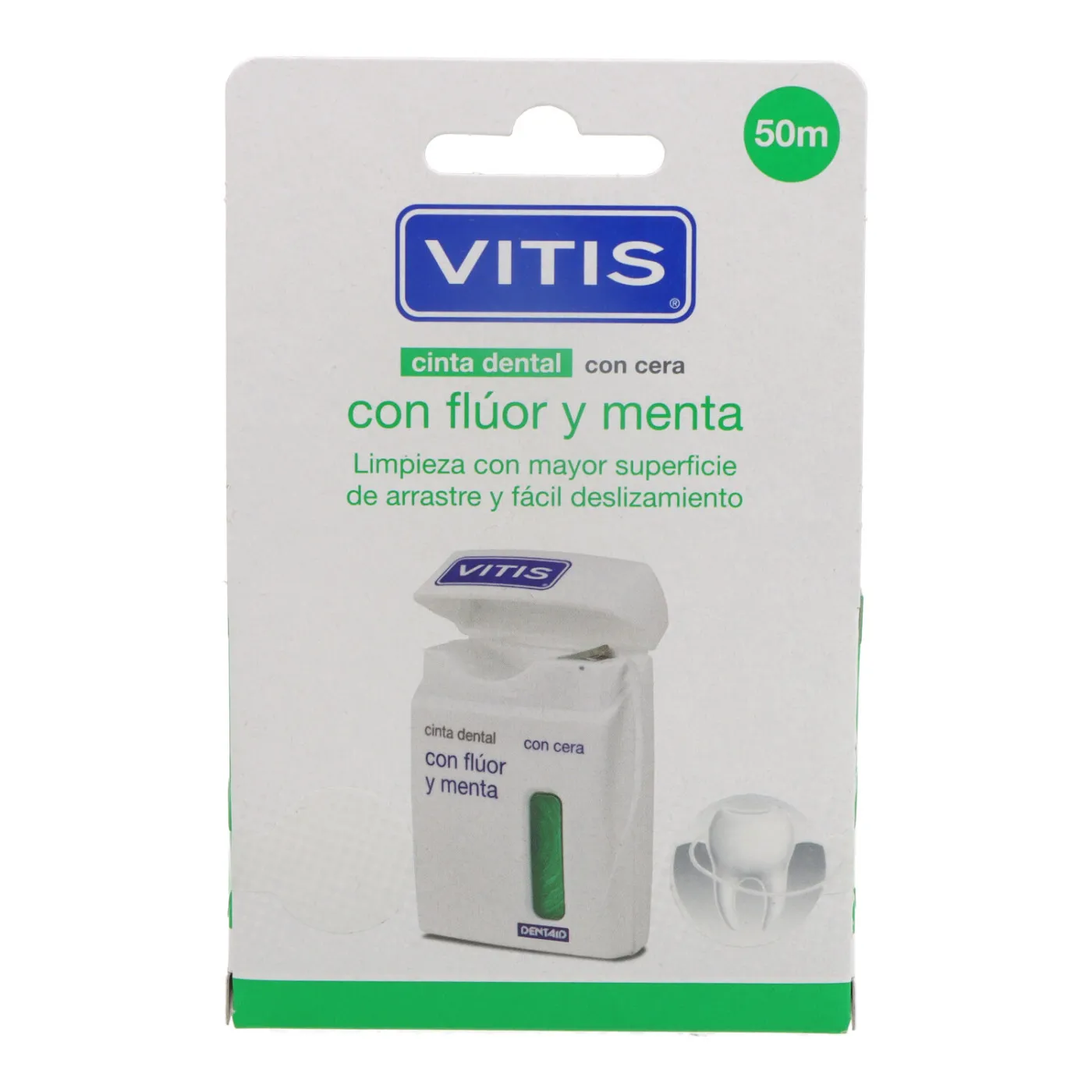 Vitis Cera Dental Fluor Y Menta 50 M