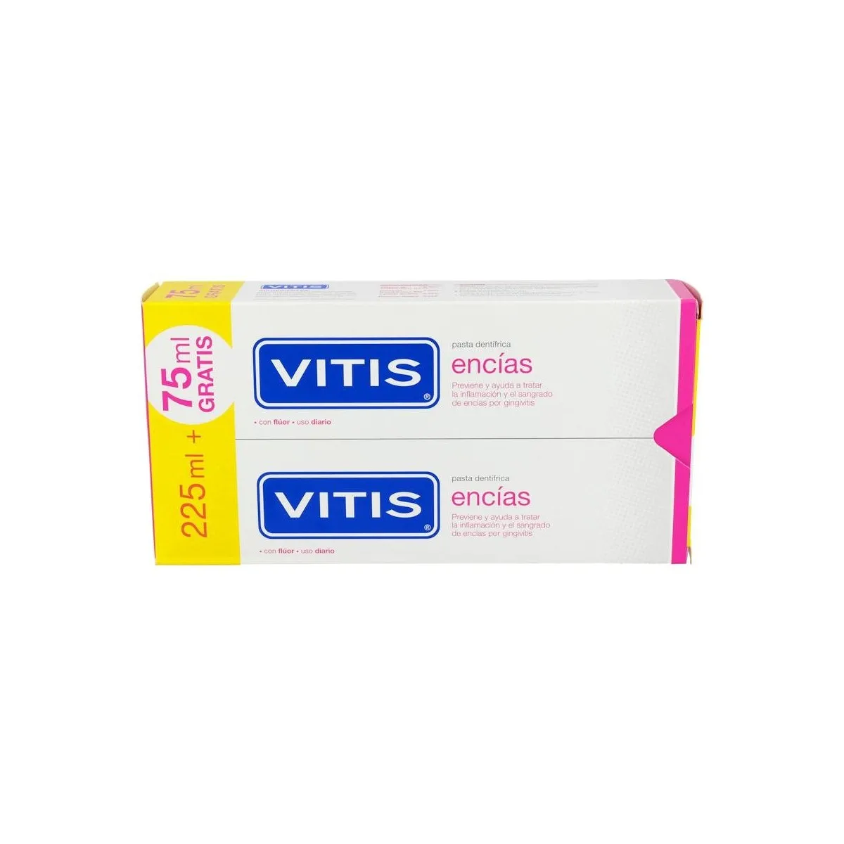 Vitis Encias Pack Pasta 150 Ml X 2 U (75 Ml Gratis)
