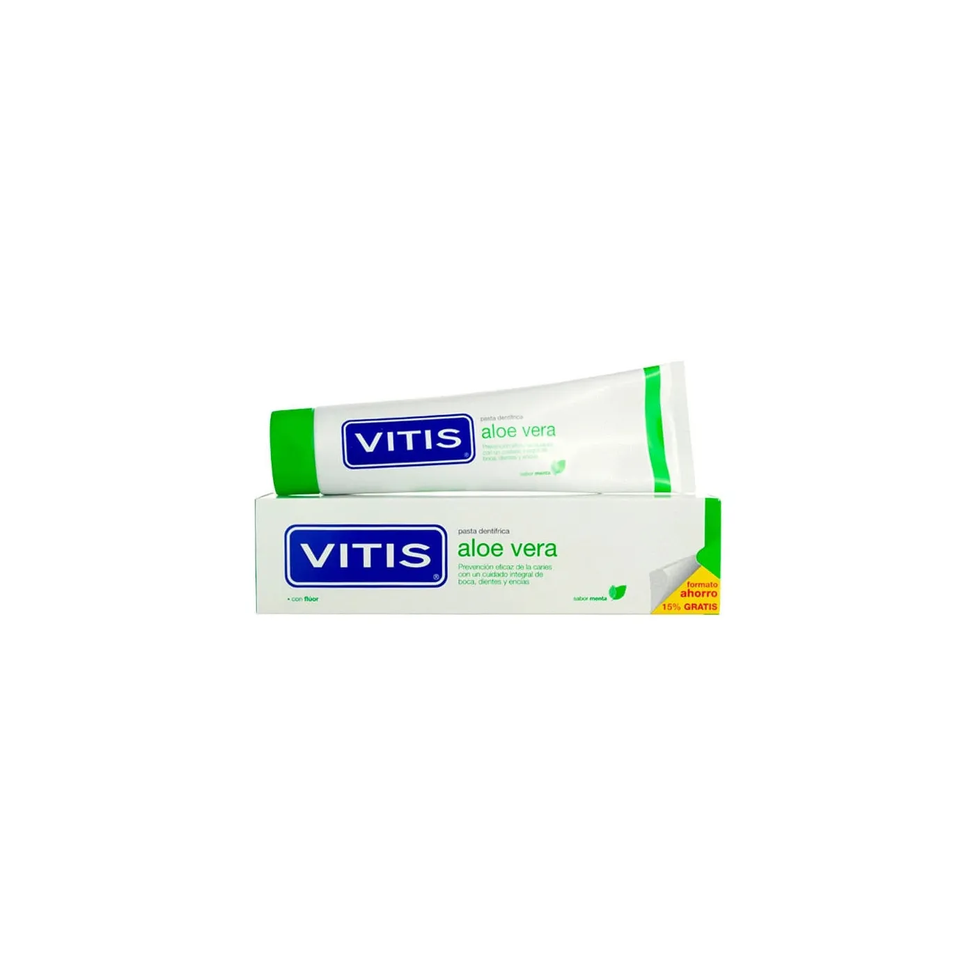Vitis Pasta Dental Aloe Vera Sabor Menta 150 ml