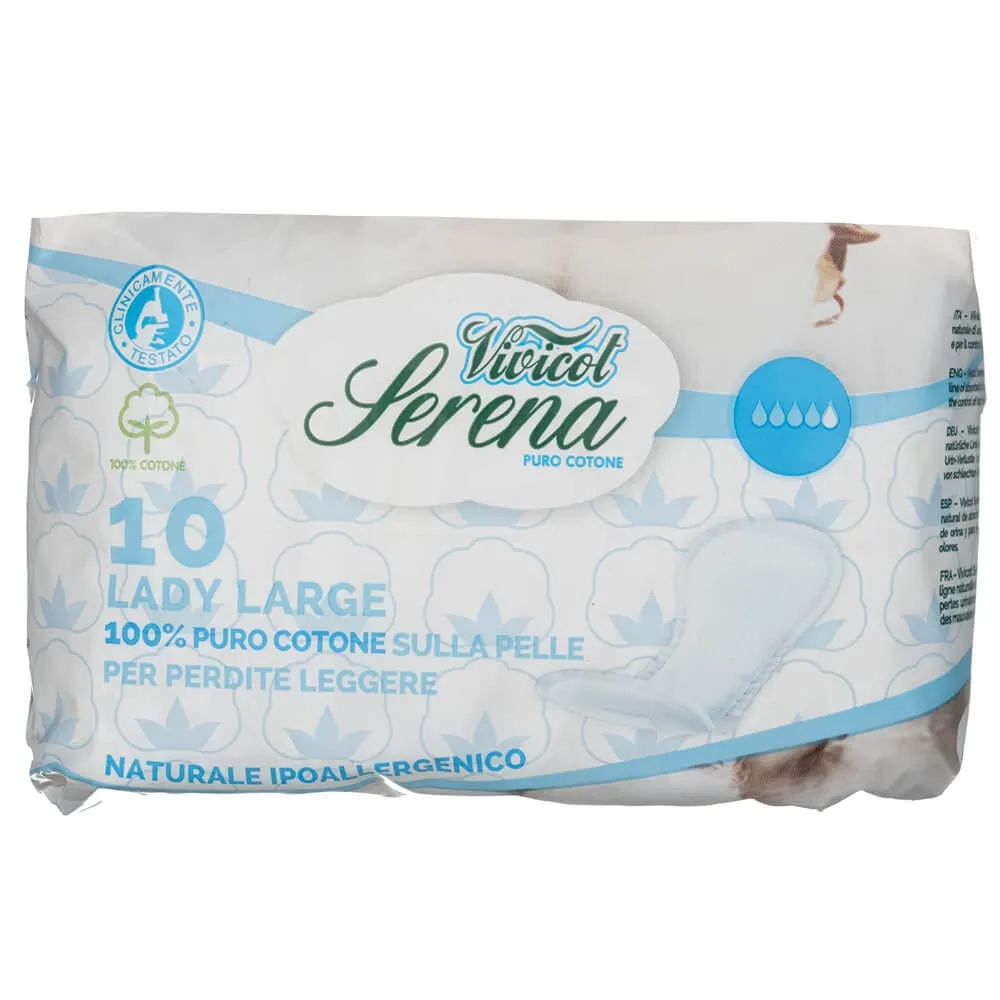 Vivicot Compresas para incontinencia grandes - 10 unidades
