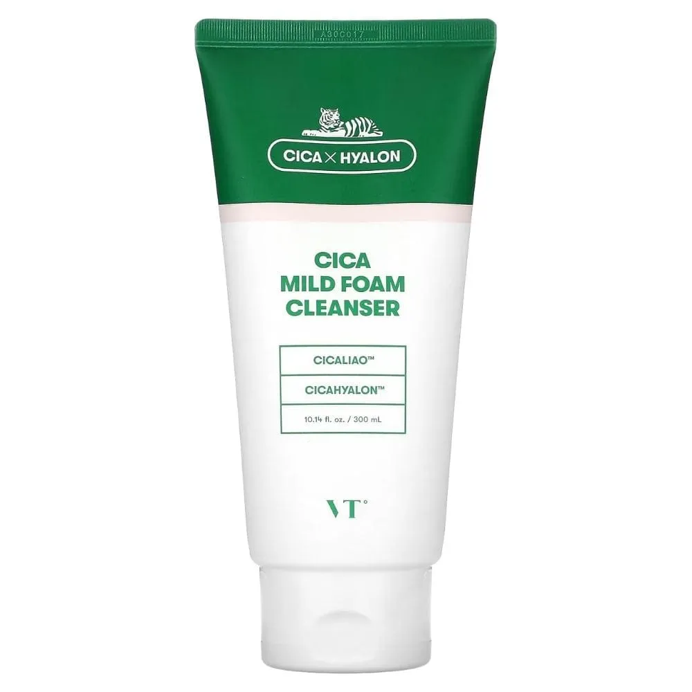 VT Cosmetics Cica Espuma Limpiadora Suave - 300 ml