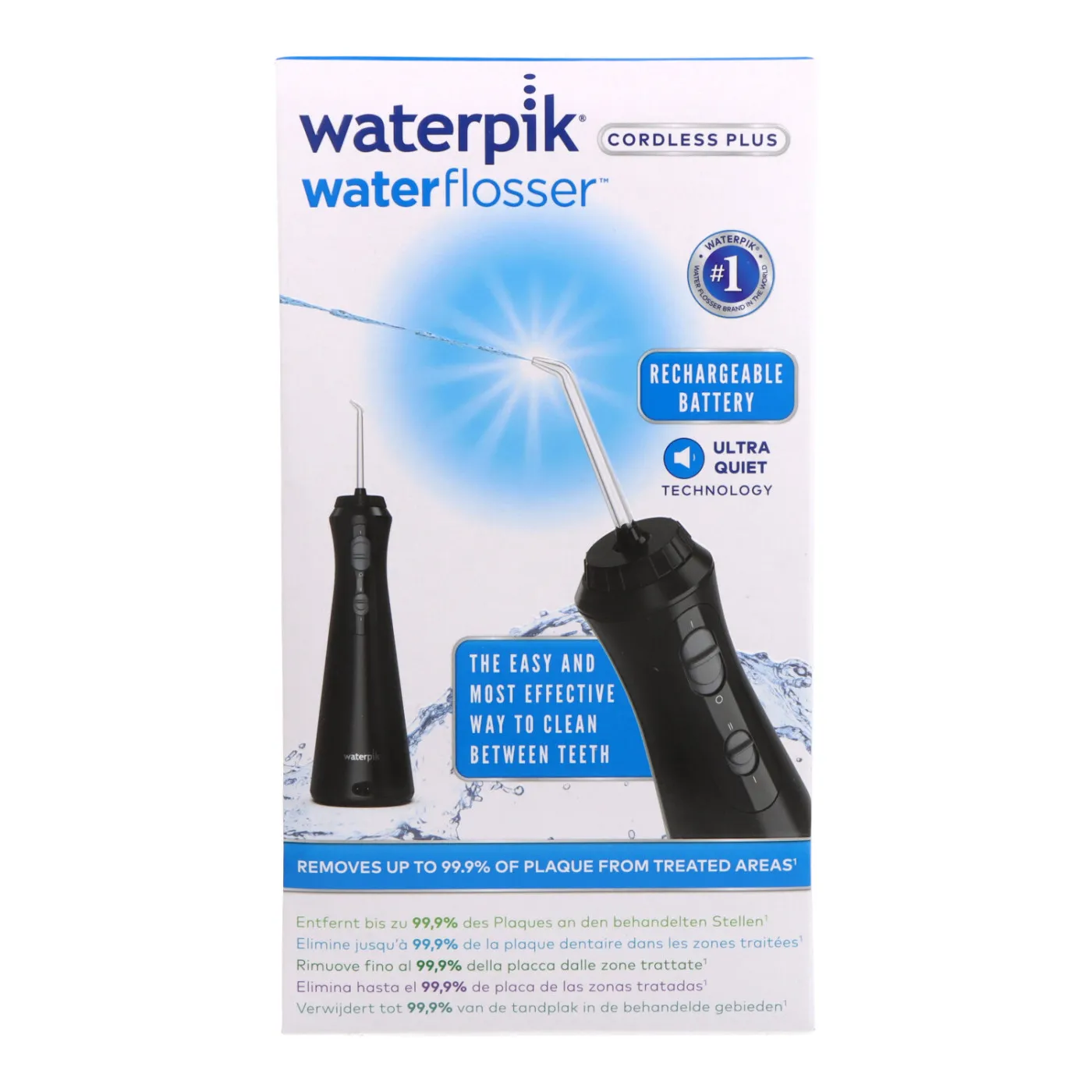 Waterpik Irrigador Plus Inalambrico Wp450 Negro