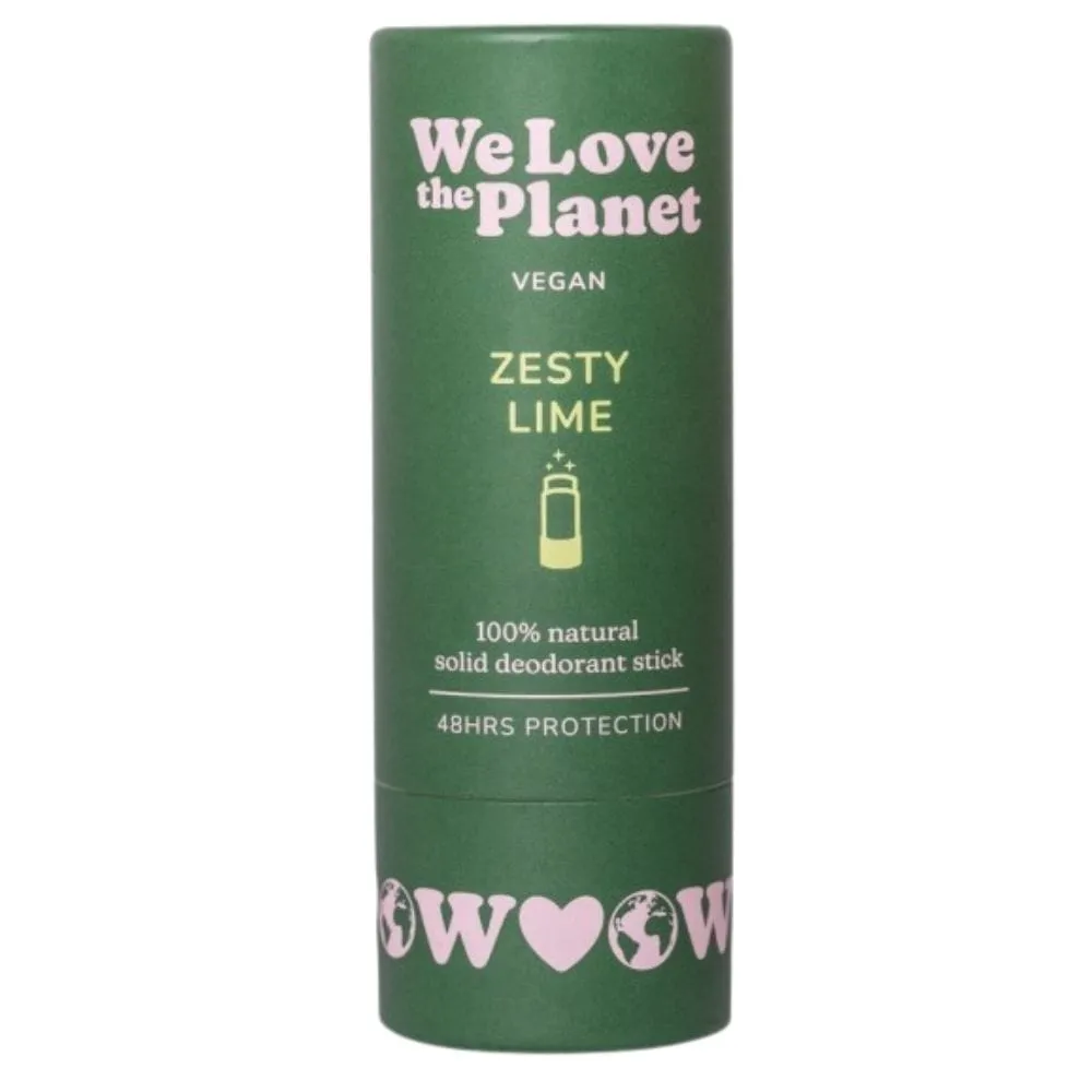 We Love The Planet Desodorante en barra de lima ácida - 40 g