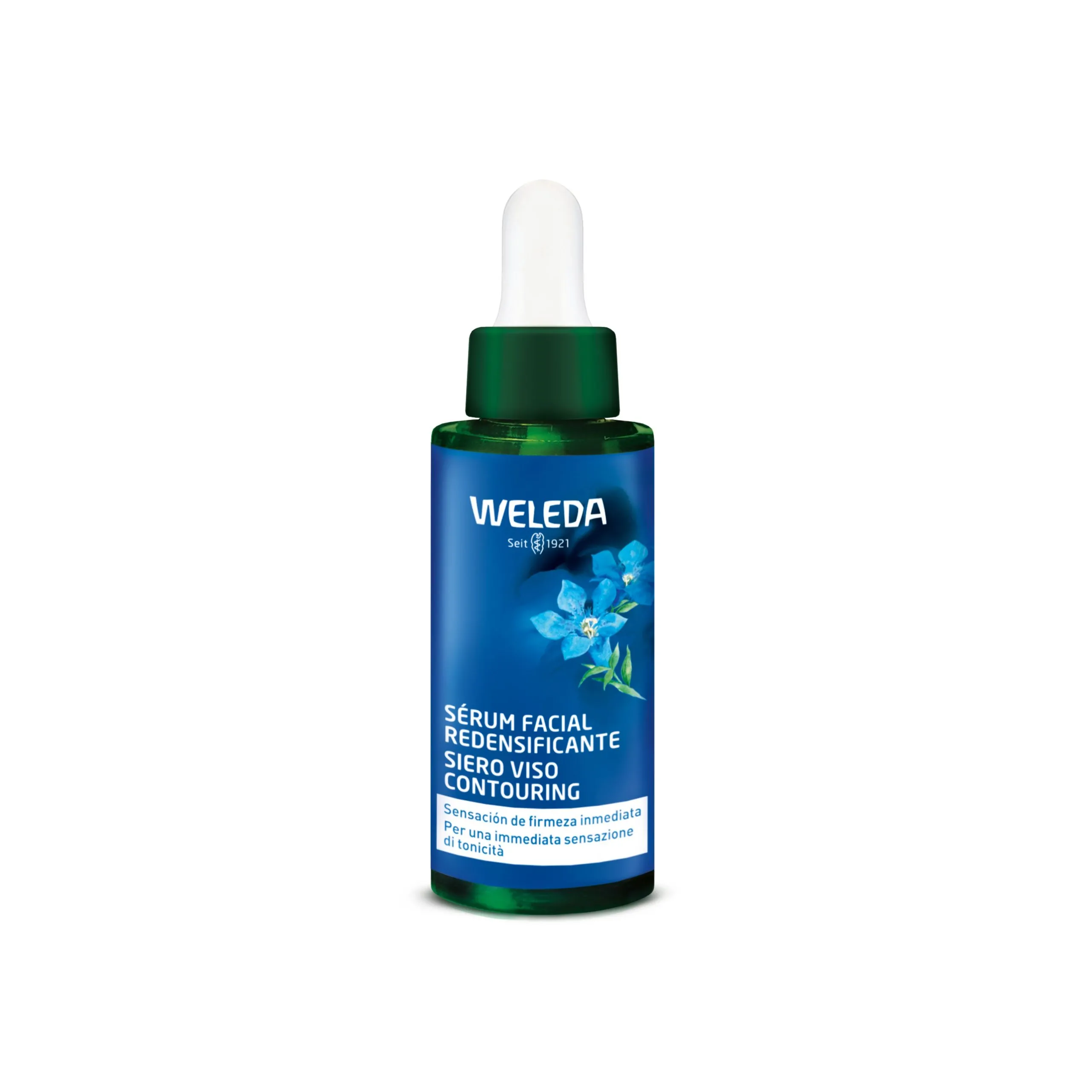 Sérum facial redensificante de Genciana Azul y Edelweiss
