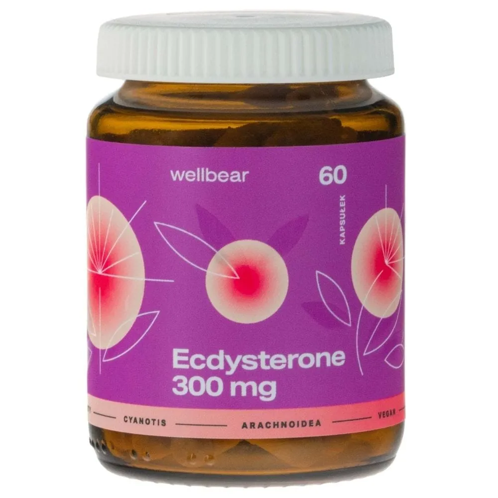 Wellbear Ecdysterone 300 mg - 60 Cápsulas