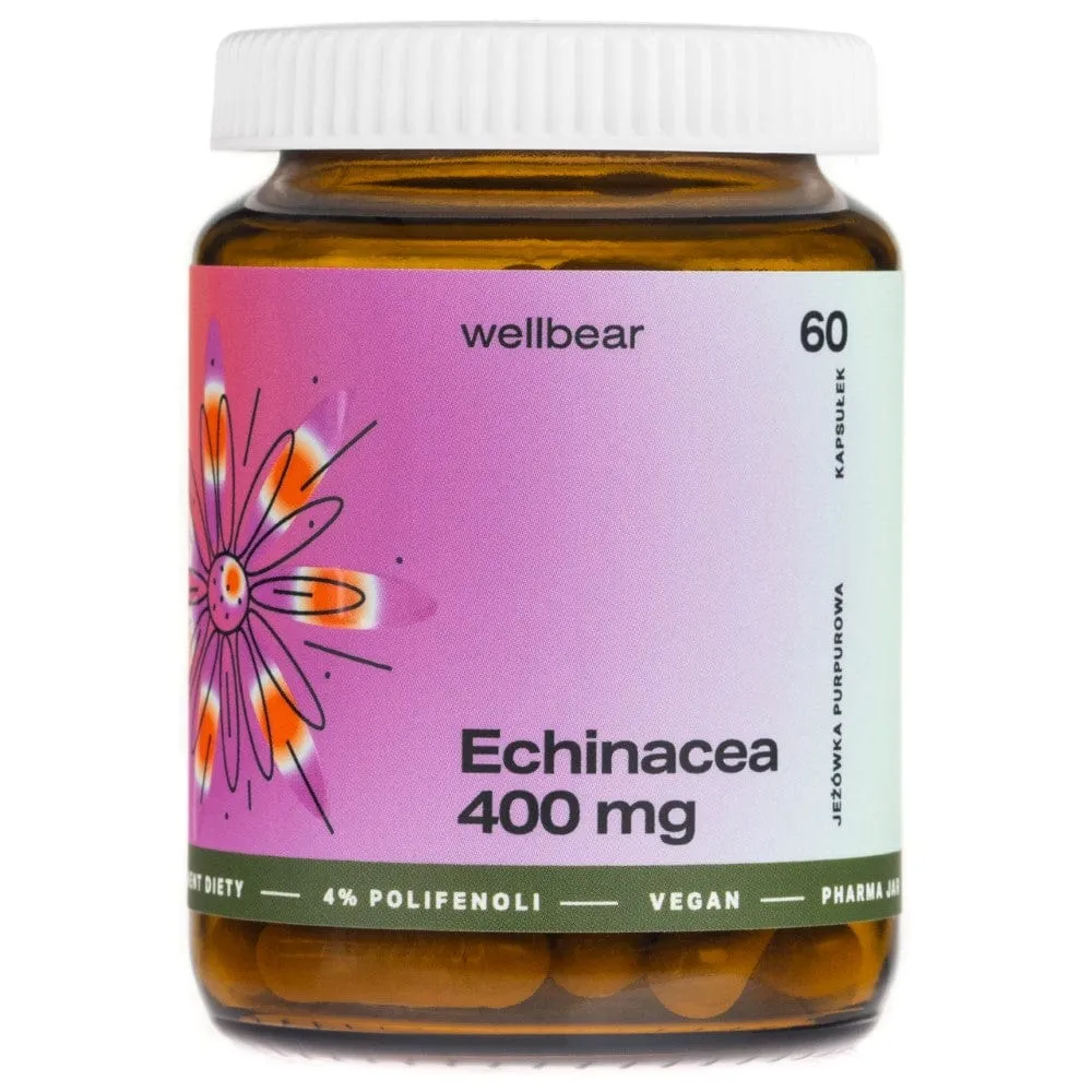 Wellbear Equinácea 400 mg - 60 Cápsulas