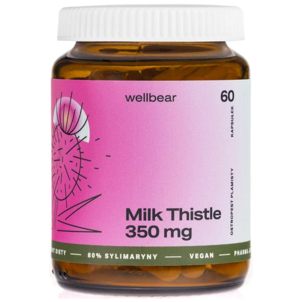 Wellbear Cardo Mariano 350 mg - 60 Cápsulas