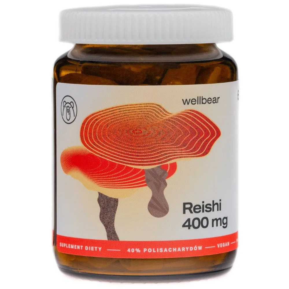 Wellbear Reishi 400 mg - 60 Cápsulas