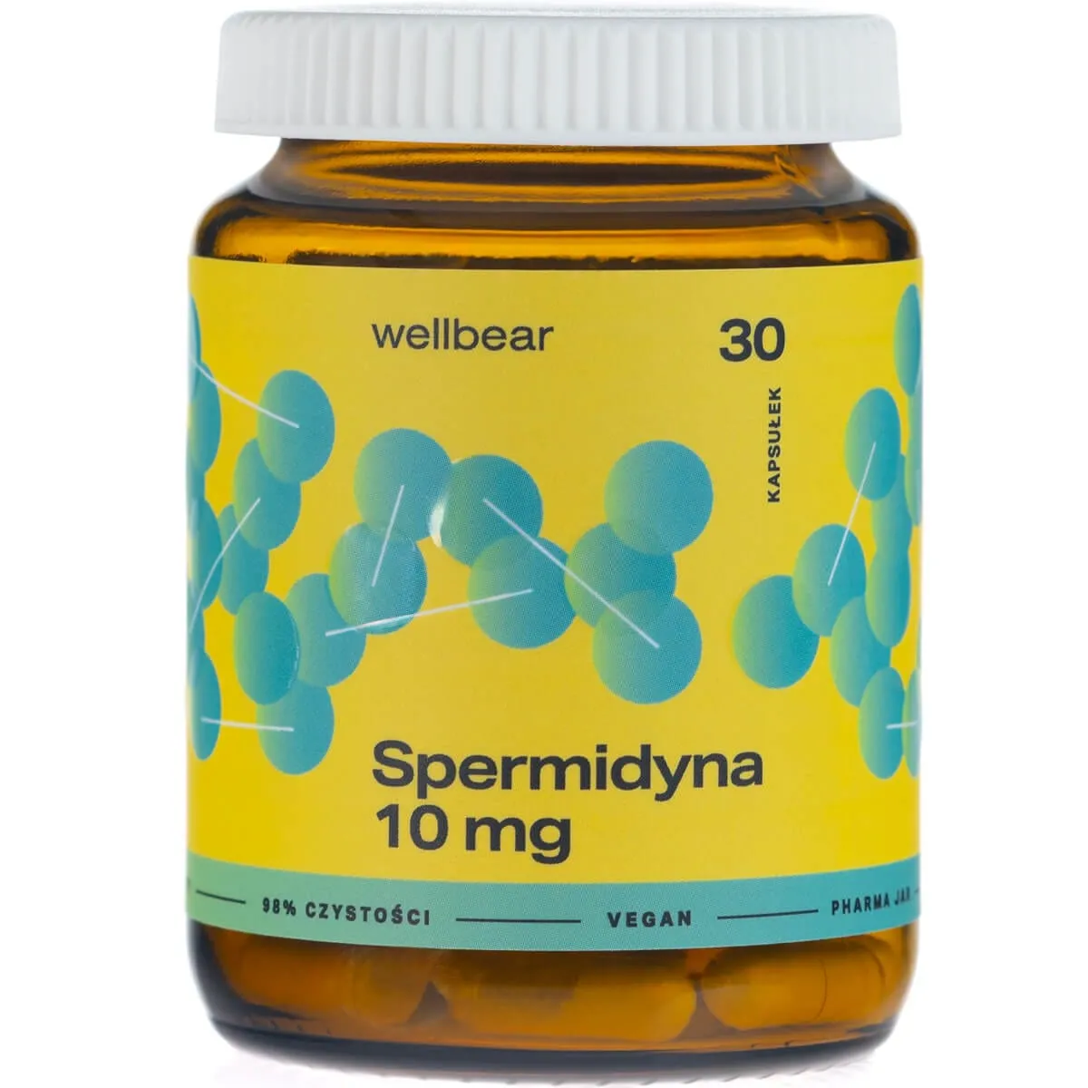 Wellbear Espermidina 10 mg - 30 Cápsulas