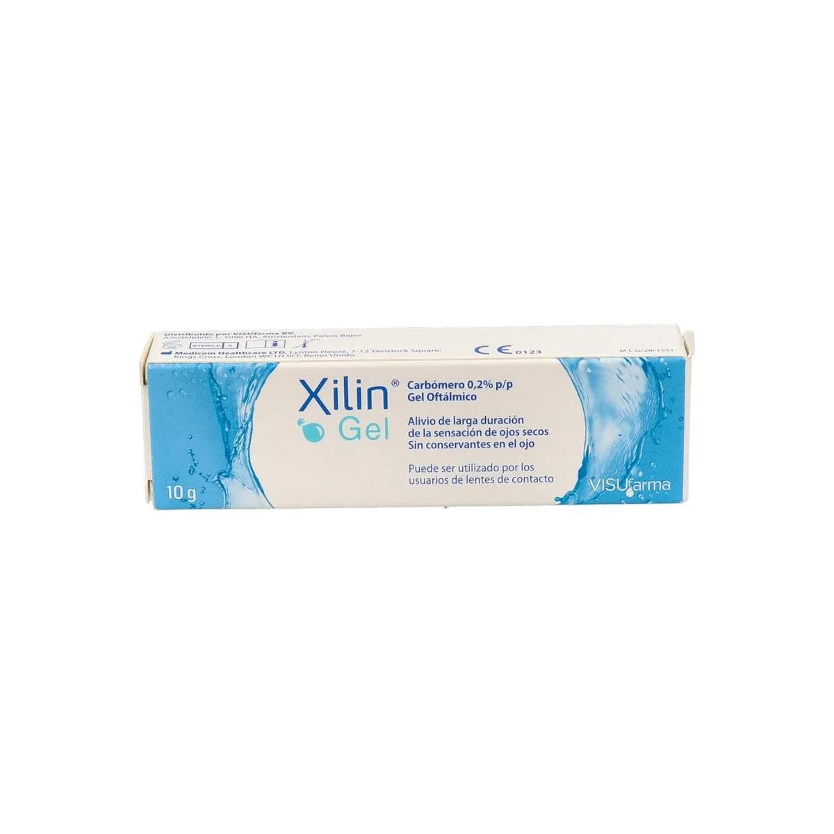 Xilin Gel Unguen oftal10 G Multidosis