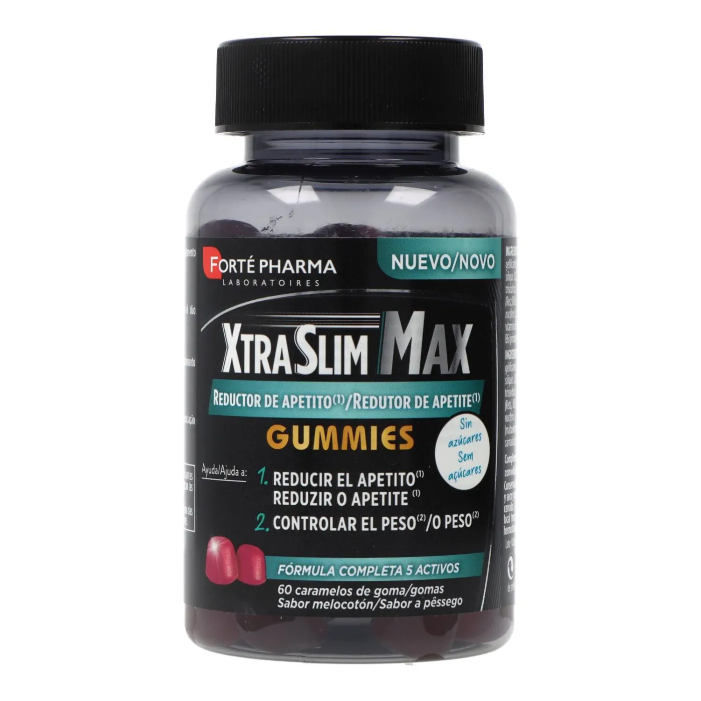 Xtraslim Max Reductor Apetito Gummies 60 Caramel