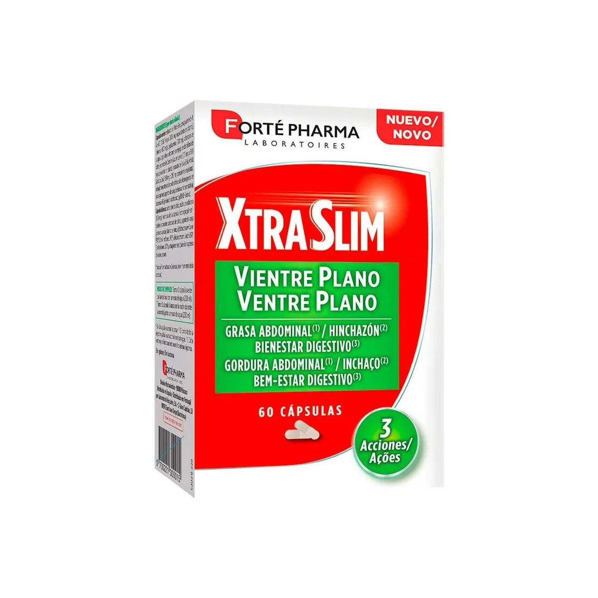 Xtraslim Vientre Plano 60 Caps