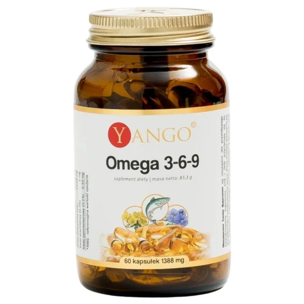 Yango Omega 3-6-9 - 60 Cápsulas