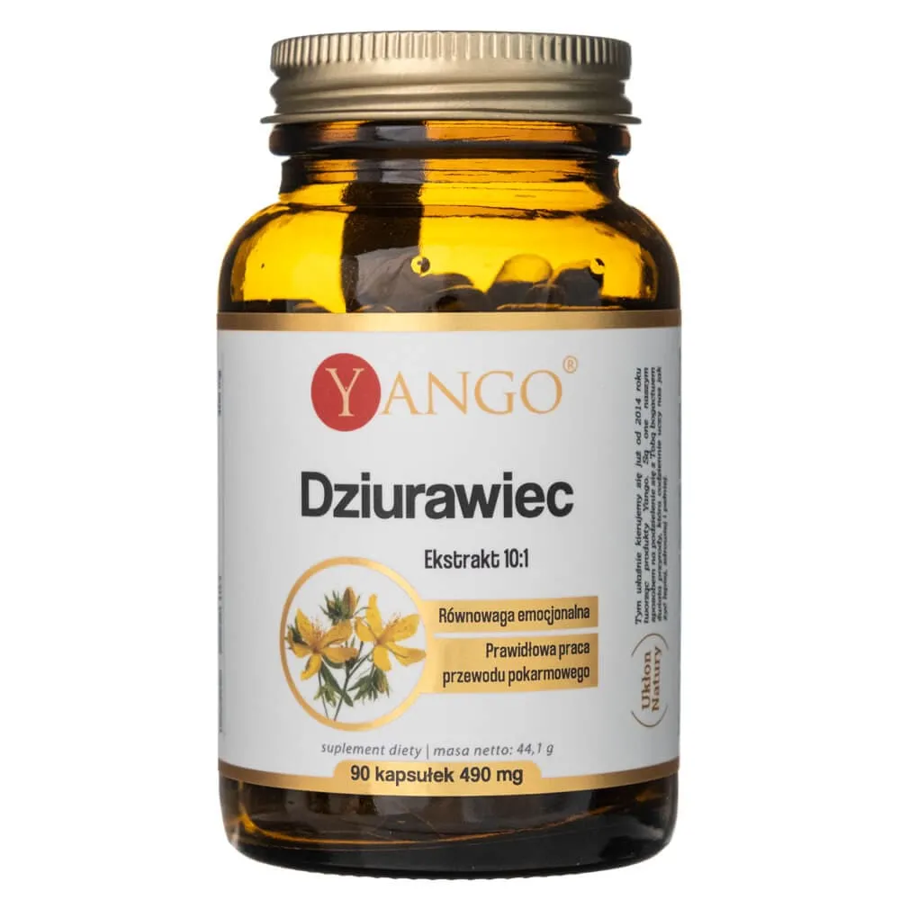 Yango Hierba de San Juan 490 mg - 90 Cápsulas