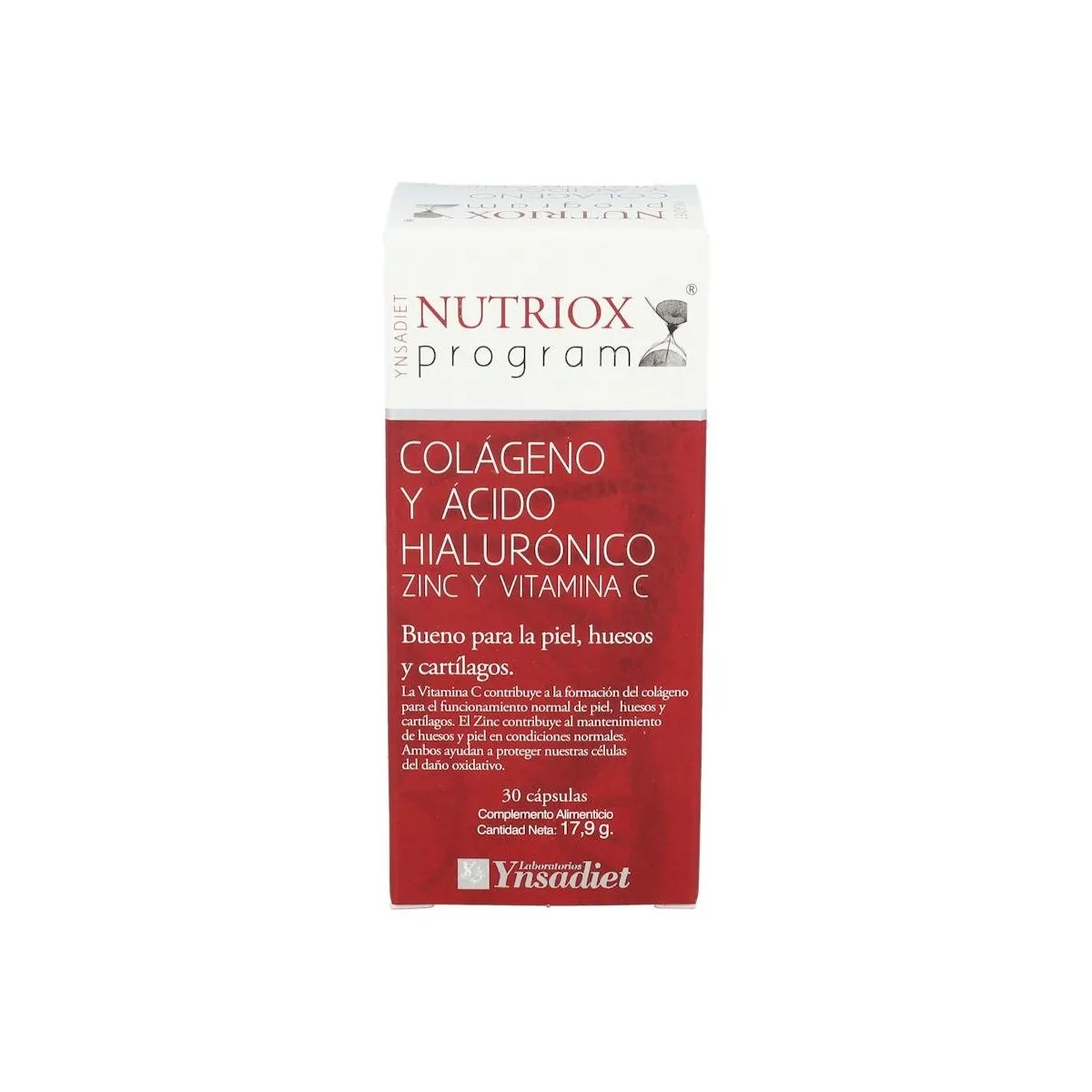 Ynsadiet Colageno + Ac Hial 30 Caps Fortigel Nutriox