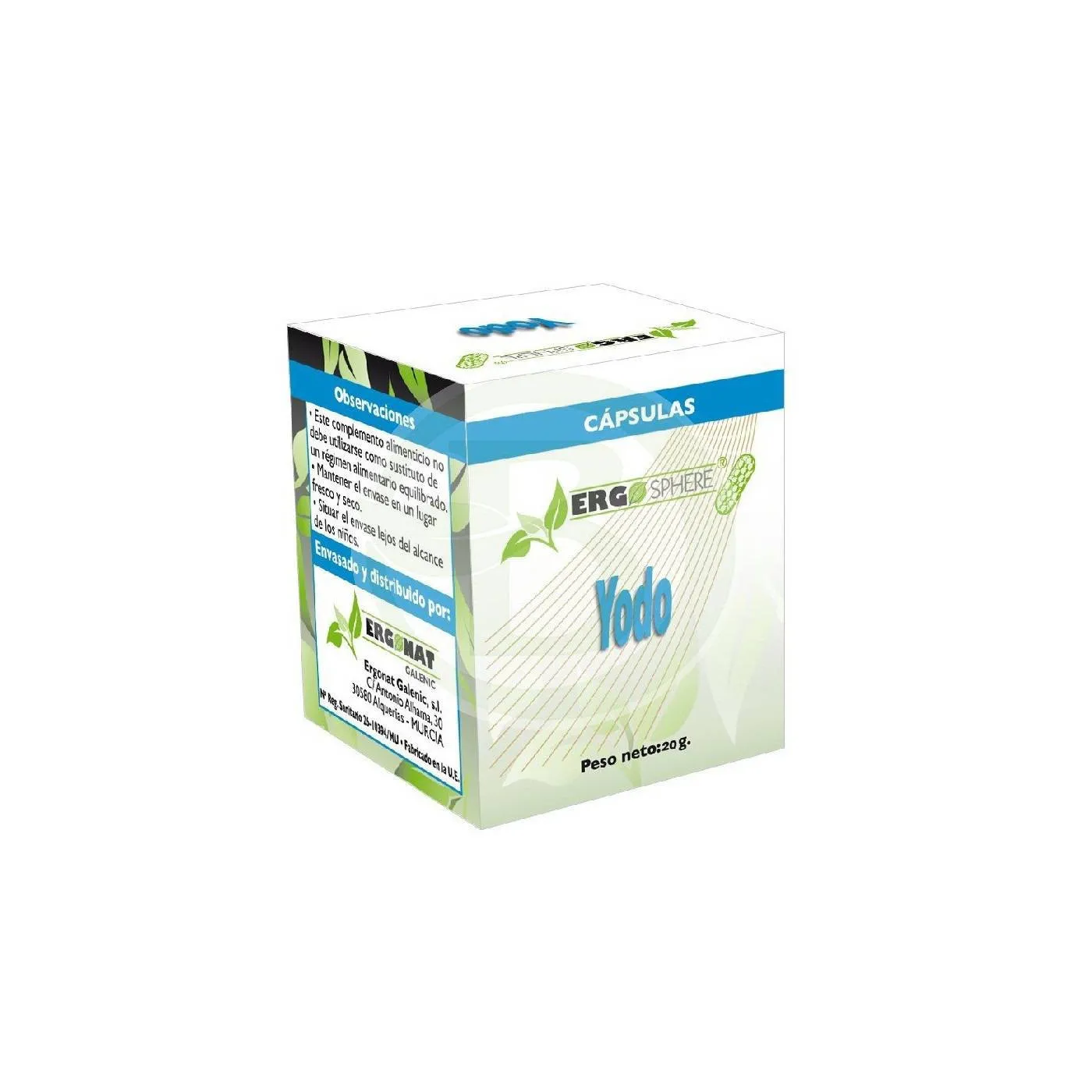 Yodo 50 Caps Ergonat