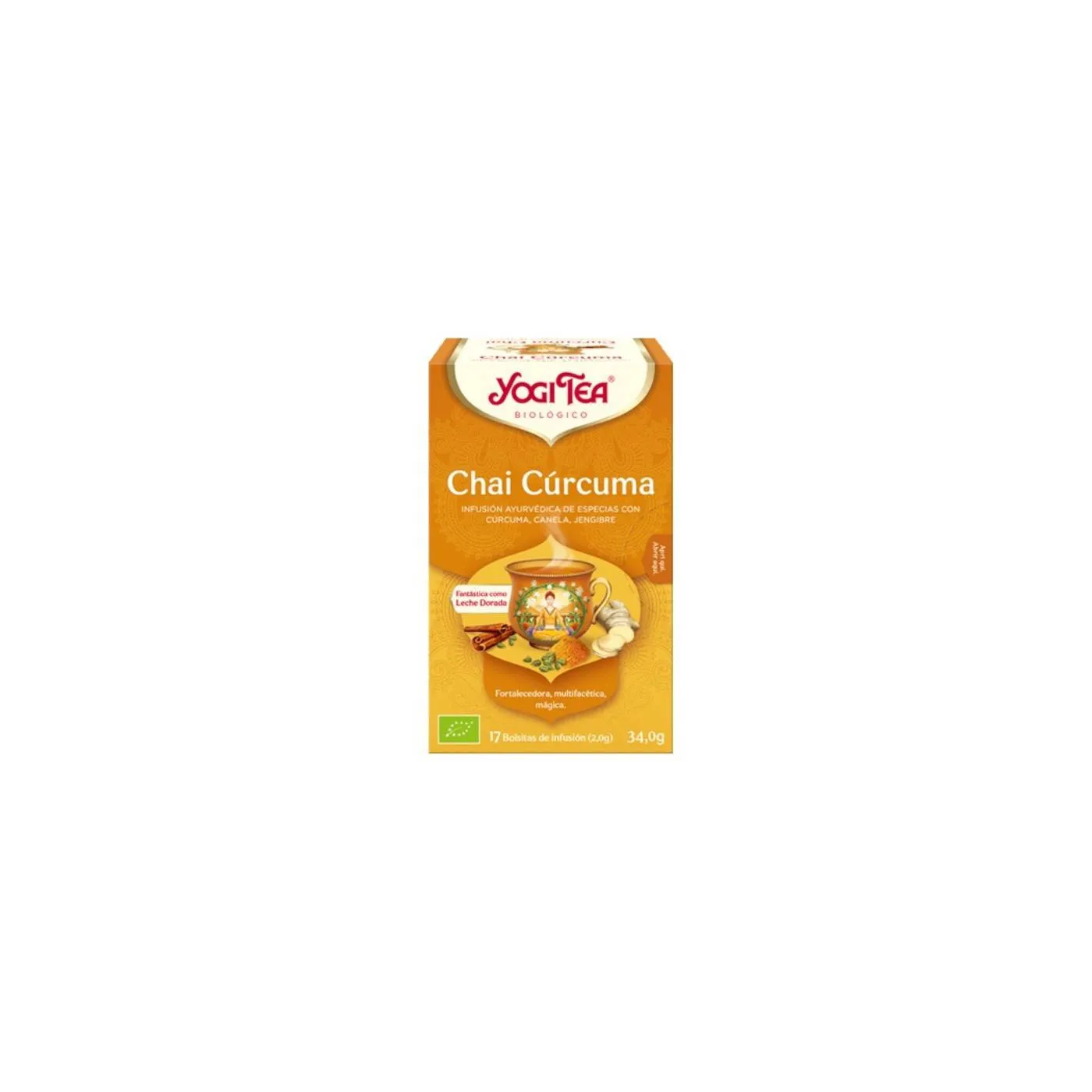 Yogi Tea Curcuma Chai 17 Bolsitas