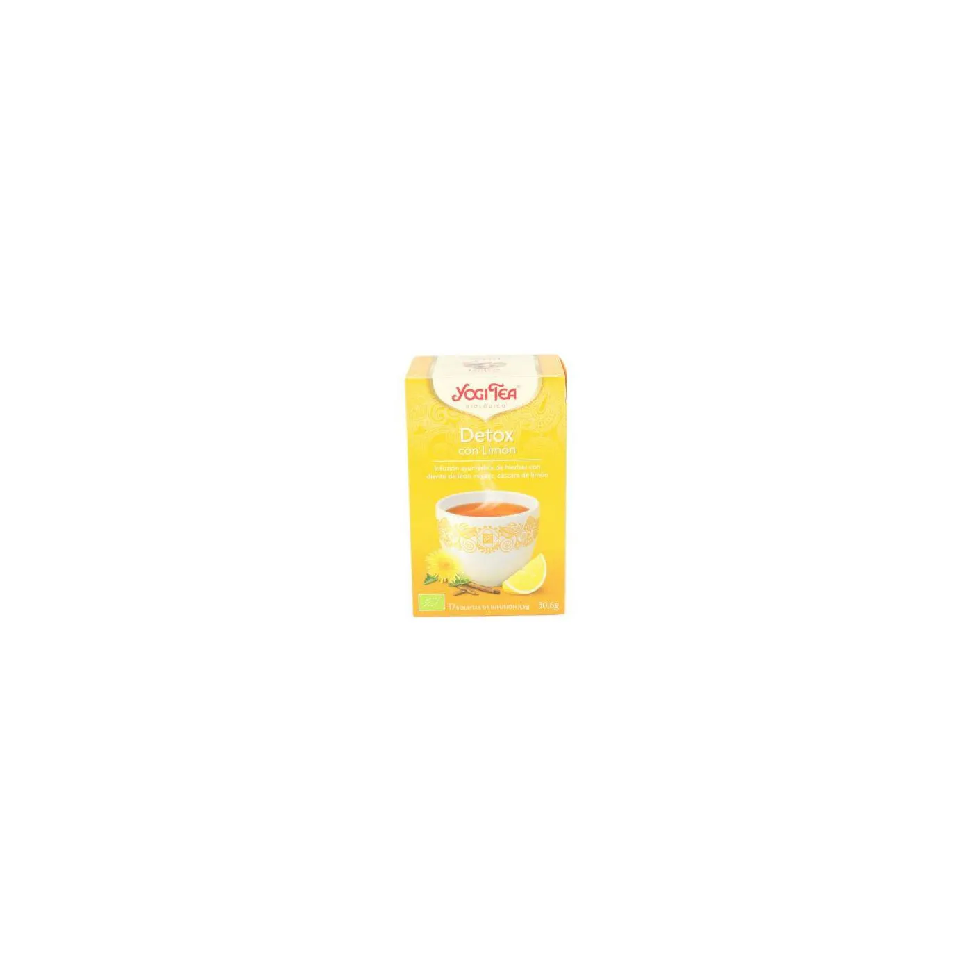 Yogi Tea Detox Con Limon 17 Bolsitas