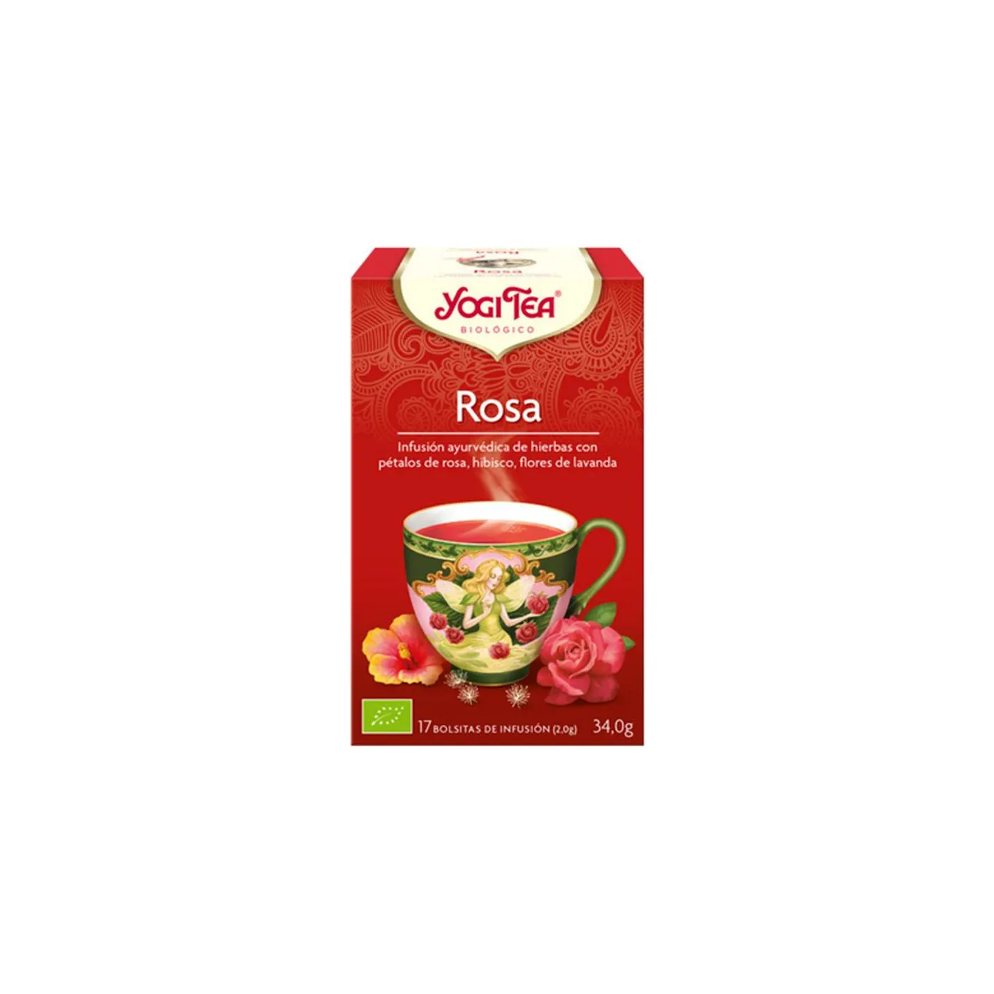 Yogi Tea Infusion Rosa 17 Bolsitas
