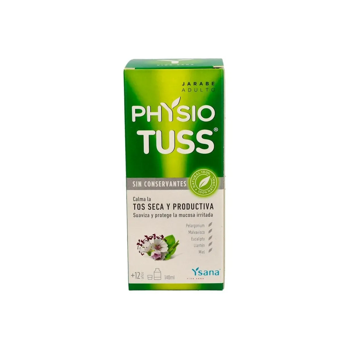 Ysana Physiotuss Adulto Jarabe 140 Ml