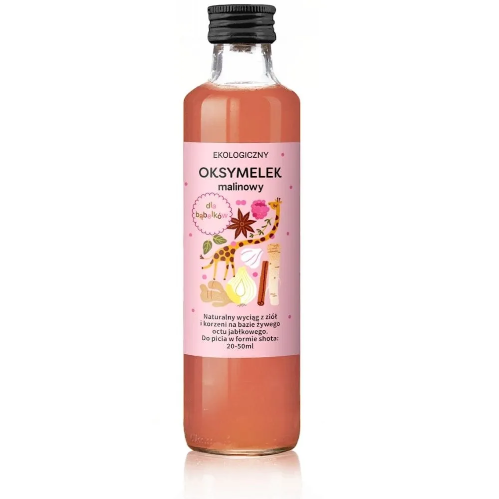 Zakwasownia Oxymelek para niños, Frambuesa - 250 ml