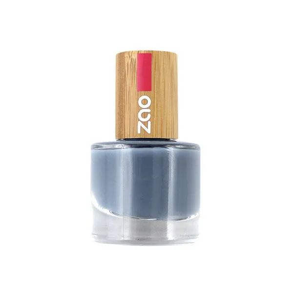Esmalte de uñas 670 Gris azul - 8ml - Zao maquillaje