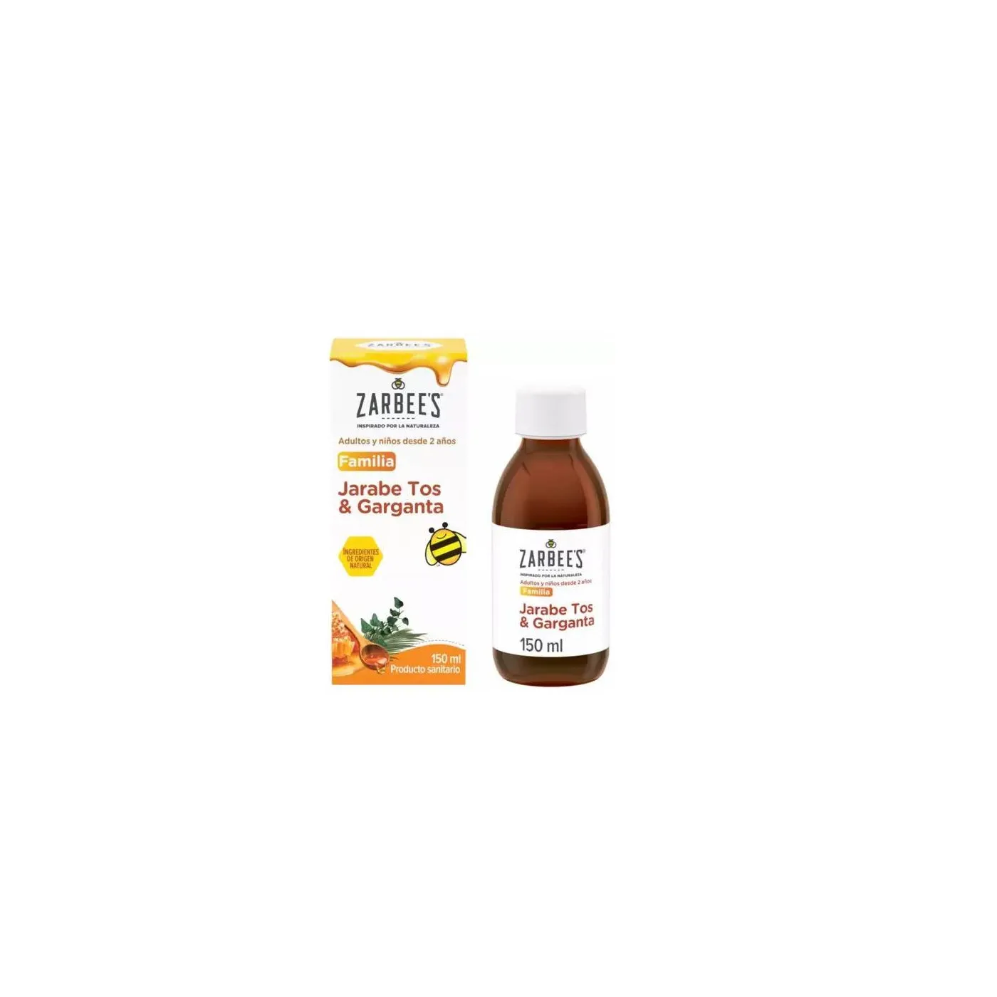 Zarbees Jarabe Familia Tos Y Garganta 1 Frasco 1