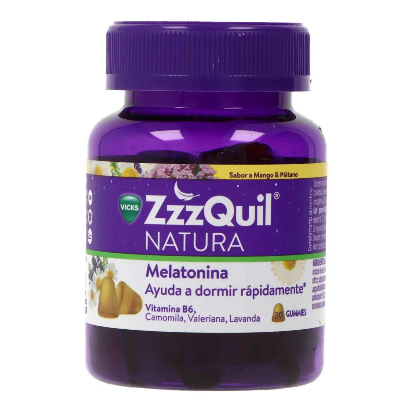 Zzzquil Melatonina Mango Platano 30 Gominolas