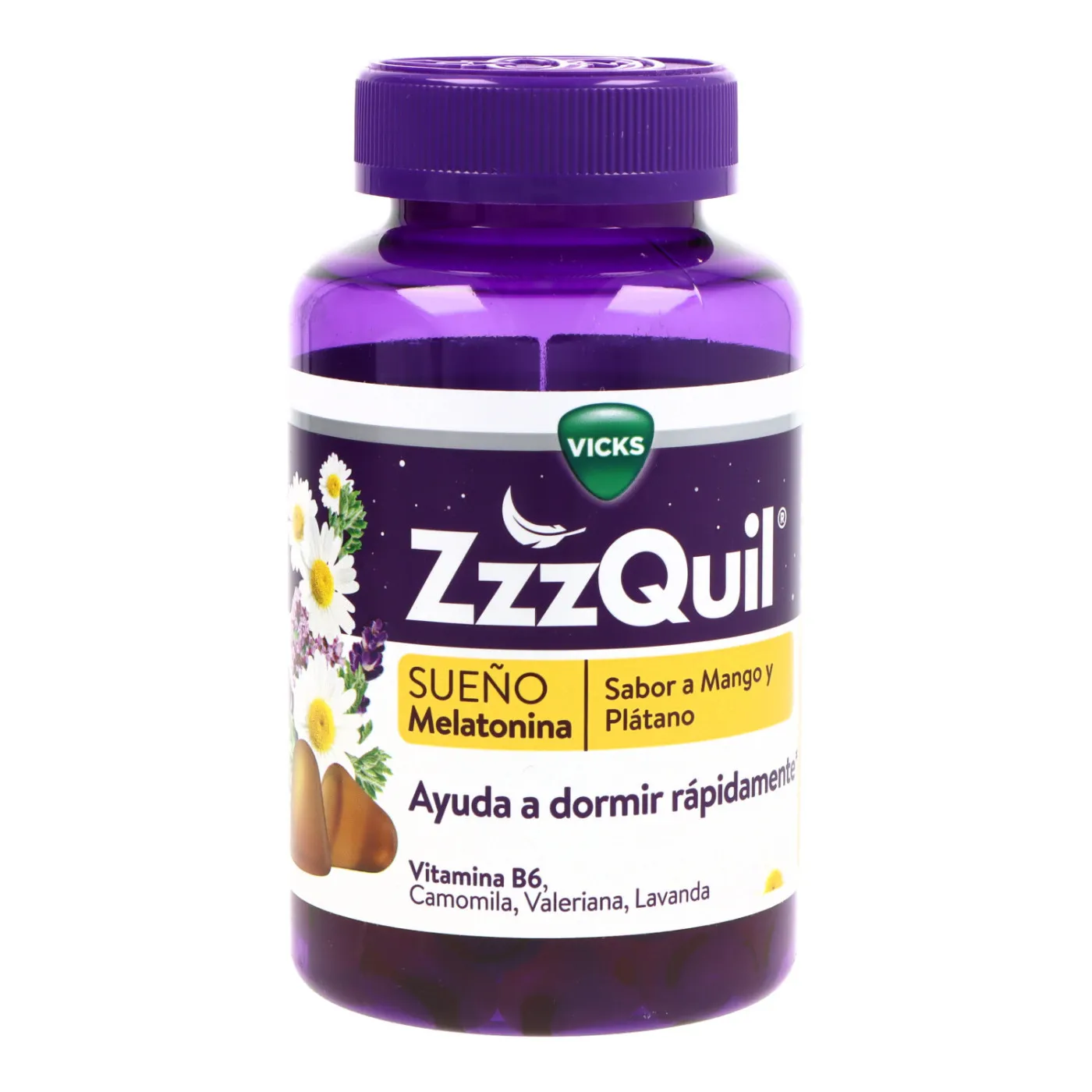 Zzzquil Melatonina Mango Platano 60 Gominolas